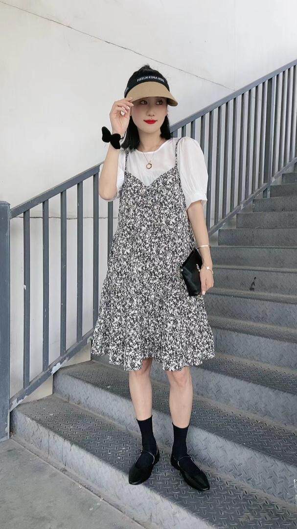 韩版碎花两件套，其它，依多坊