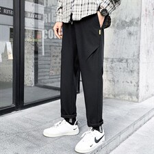 夏季主推差价给力泡泡格休闲大码宽松潮冰爽九分裤男K9151P28，男装休闲裤，电商B226