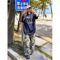复古立体烫珠短袖T恤男女宽松百搭夏季薄款体恤上衣TDC003，男装T恤，星座1116A（原606A-3）