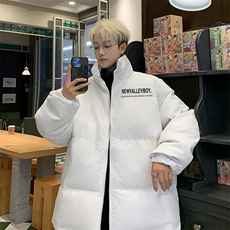 冬季潮男免洗PU皮立领皮衣面包服羽绒棉外套MY2888P85直播，男装皮衣，星座1904A-1