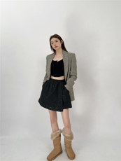 时尚百搭简约短裤女2025，女装休闲裤，湘姗