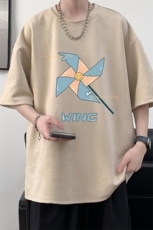 麂皮绒短袖t恤男大码半袖男JD82112-P25，男装T恤，电商A040