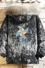 MC49112-P135日系潮衣男大码派克服男工装服外套袄砖墙，男装棉衣，电商A040A