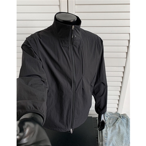 图户外立领防晒服upf50＋透气凉感速干夹克衫男H1105特P55