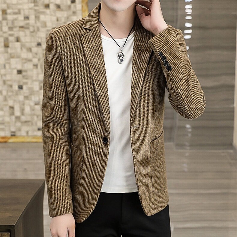 XZ8597P85新款条纹西装休闲修身春秋季西服外套西服韩版时尚男士,男装西服,星座510A-2