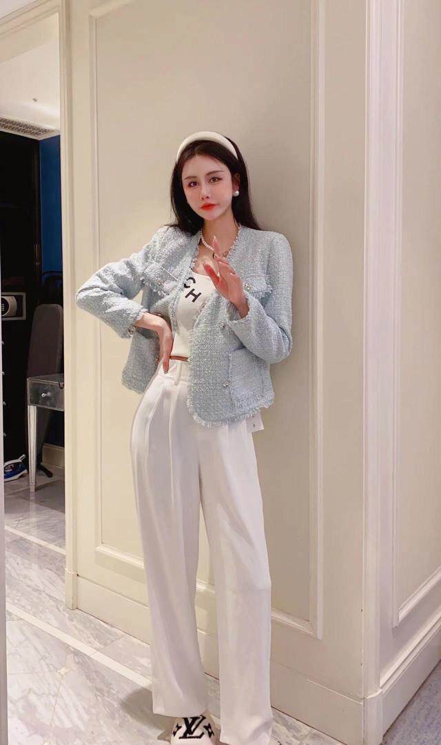 2022春款小香外套，其它，沐依惜(2F)