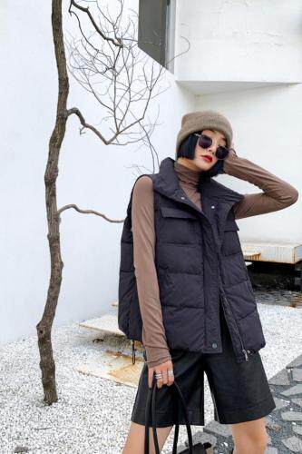 羽绒马甲ML，女装马夹，尚美风