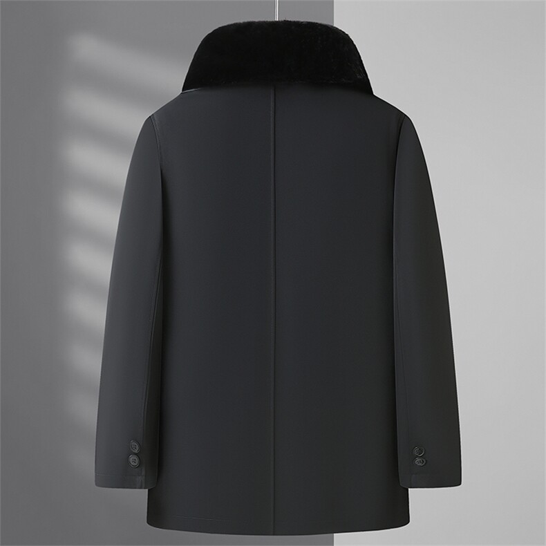 冬季中年男士加厚保暖羽绒服上衣新款可脱卸内胆外套CM1008-P235,男装羽绒服,星座1105-3