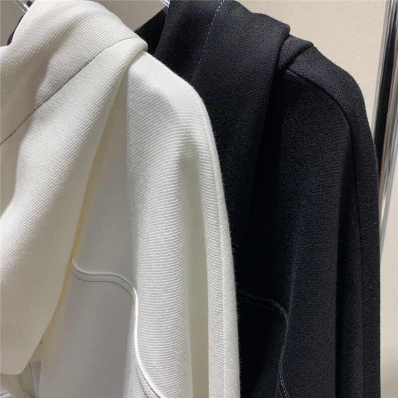 收腰连帽卫衣，女装卫衣/绒衫，Alissa Lin