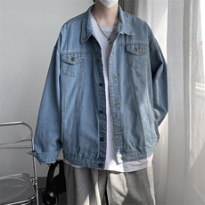 牛仔夹克男大码牛仔外套男茄克NJ77388-P60，男装夹克，电商A040