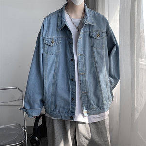 牛仔夹克男大码牛仔外套男茄克 NJ77388-P60图片
