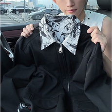A159-P72美式复古工装2025春装新款男士外套情侣潮牌两面穿夹克，男装T恤，电商B323A