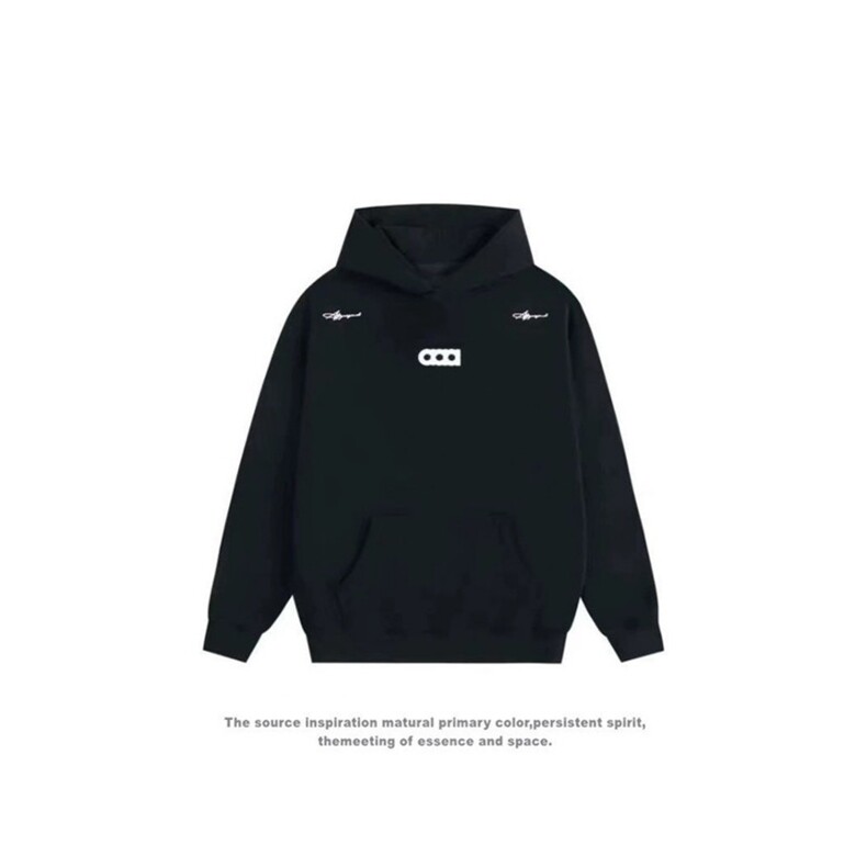 CX216-P49潮牌字母刺绣卫衣男款秋冬2025新款高街宽松情侣装,男装卫衣,电商B323A