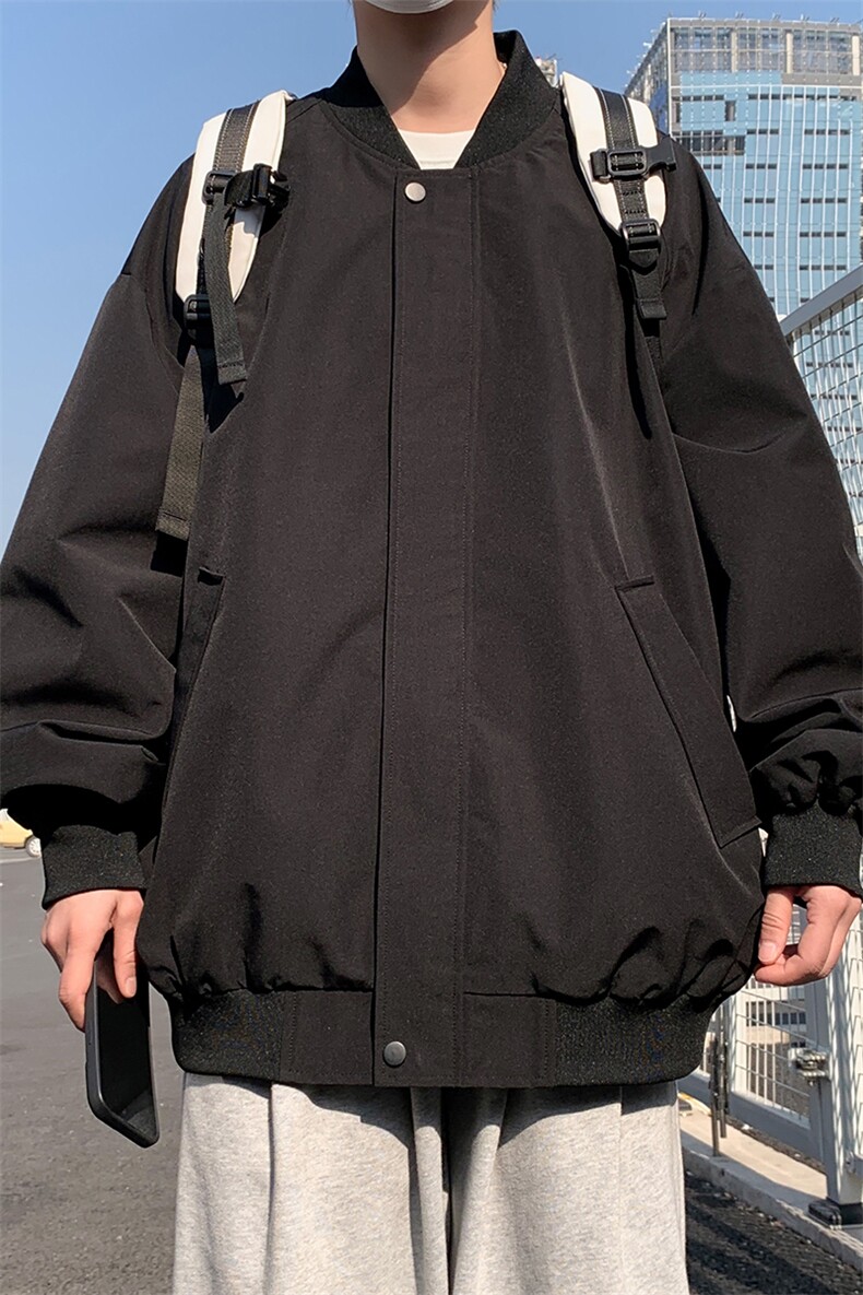 高品质连帽夹克男潮流宽松休闲外套A161-9299-P70,男装夹克,电商A161