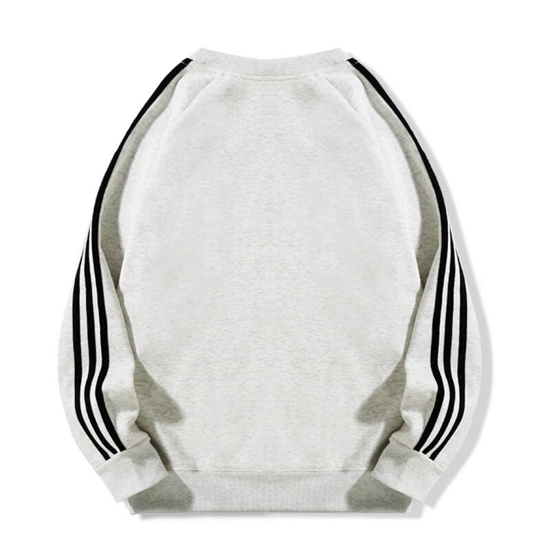 xcy-727#420克冬季上新性价比超高奥利绒三条杠圆领卫衣,男装卫衣,电商A109