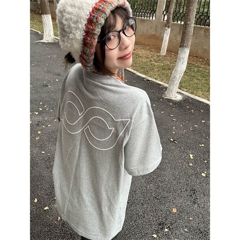 H1056-P30水洗双纱棉字母发泡印花短袖T恤，男装T恤，星座617A-2