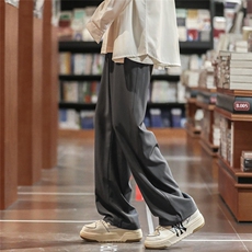 秋冬宽松直筒休闲西裤长裤Q33-特批35限58成份：聚酯纤维，男装休闲裤，电商A247