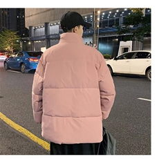 面包服男生秋冬季韩版潮流加厚棉服连帽潮牌宽松痞帅棉衣外套，男装棉衣，星座1013-1