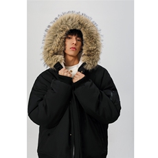 无影墙2数据高质量加厚大毛领工装飞行服棉衣TBMY05-P148，男装棉衣，星座1315