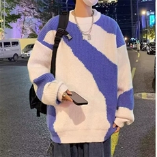 1506-1/GMY0240/P42圆领毛衣针织衫男潮牌帅气秋冬季打底衫，男装T恤，星座1506A
