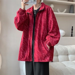 现货 JK10069-特批55 春季大码高品质夹克外套宽松情侣上衣图片