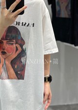 夏季新款大版图案短袖，其它，JIAN.Z 简.站