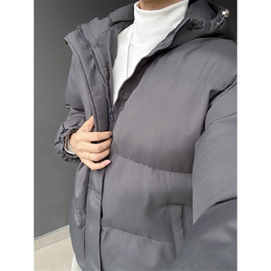 现货高品质美式高街冬季重磅三防加厚羽绒棉衣厚外套面包棉服图片