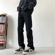 抖音现货纯黑色弹力显高牛仔裤310A-2BK301P50控78，男装牛仔裤，星座310A-2