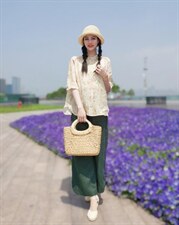 纯苎连衣裙小衫裤子裙子衬衣 时尚风 风淑女风休闲风，女装连衣裙，川哲