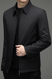 中年男新款冬季加厚棉服爸爸冬装短款棉衣外套 ZL39982-P125图片