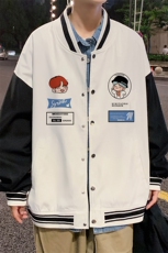 主推！2023春季新款男士撞色棒球服百搭情侣外套JK305P60，男装夹克，电商B220