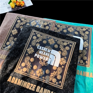 XZ213-T21-P45控58 港风大码水洗做旧创意印花圆领短袖T恤五分袖图片