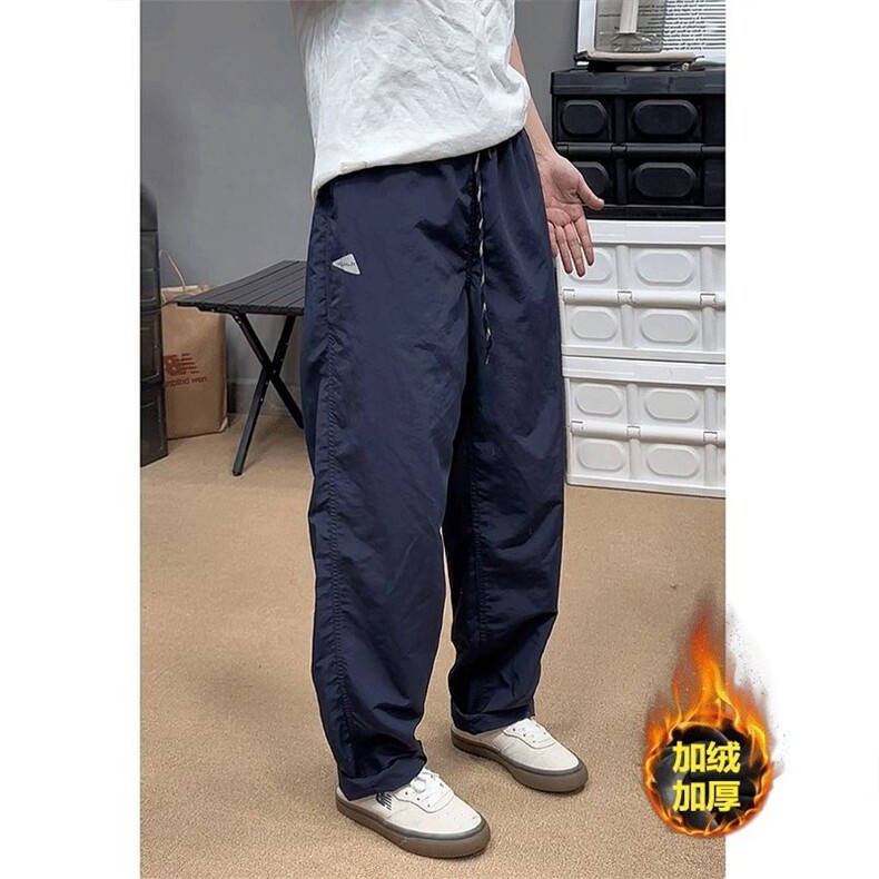 藏青色软壳三防冲锋裤男夏季防水速干伞兵工装裤子户外速干登山裤图片