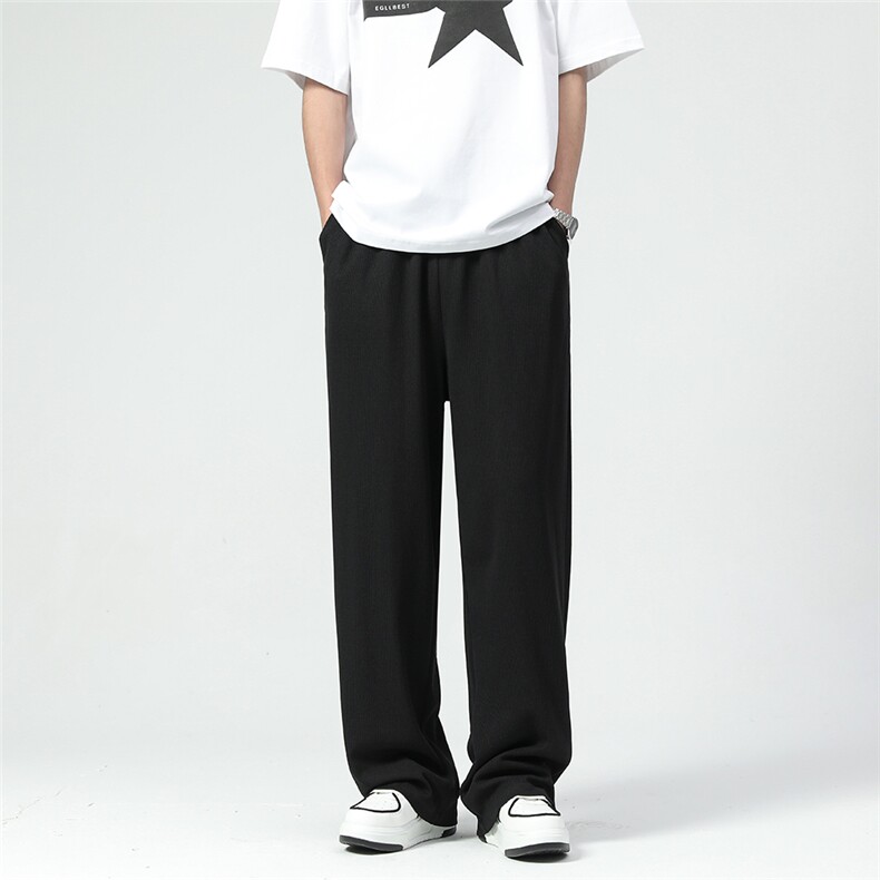 夏季新品直播现货百搭男士针织休闲直筒裤510-1-K1108-P35,男装休闲裤,星座510-1