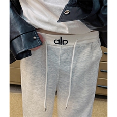 现货腰头字母刺绣情侣直筒休闲裤610A-1-LY21-特P34，男装休闲裤，星座610A-1