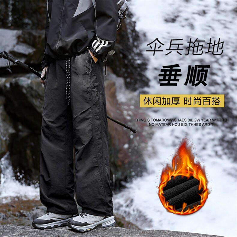 休闲时尚冲锋裤户外百搭加绒加厚休闲裤JRTP11:3059.9,男装卫衣,星座718-1