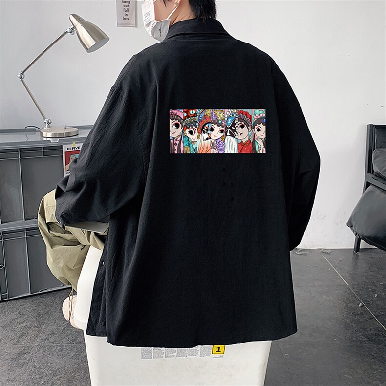 CS15250-P38长袖衬衫男士大码宽松衬衣男寸衫男寸衣,男装衬衫,电商A040