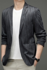2023年春款男士上衣无缝单件西服P165，男装西服，电商D223-1