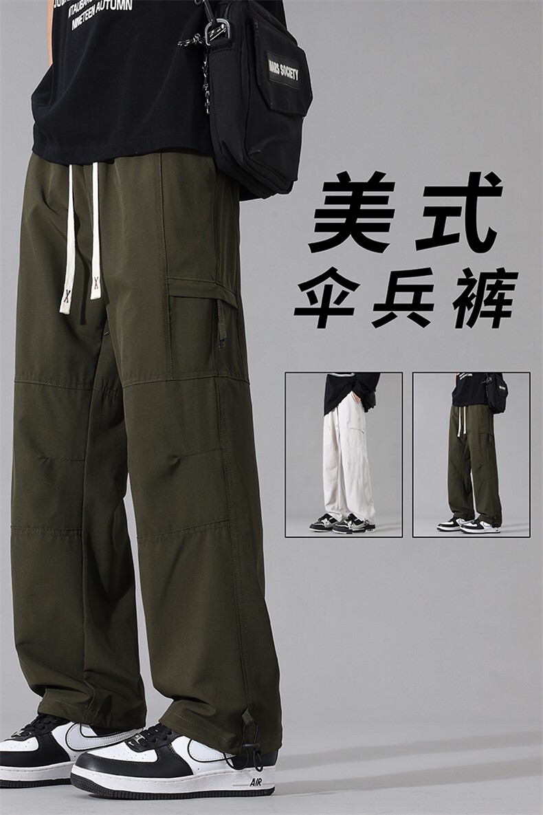 量大优供视频休闲伞兵裤冲锋裤男CP79-特p35,男装休闲裤,电商B371