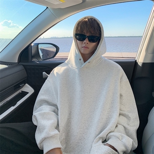 8XL-M 美式连帽卫衣男高级感外套hiphop特大码上衣潮WY10P55控78图片