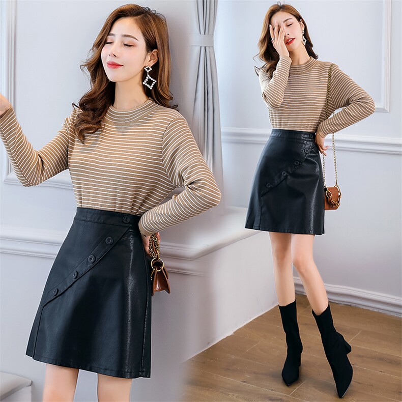 减龄优雅高贵气质柔软舒适时尚潮流中长款常规时尚潮流，女装半身裙，众宇琦