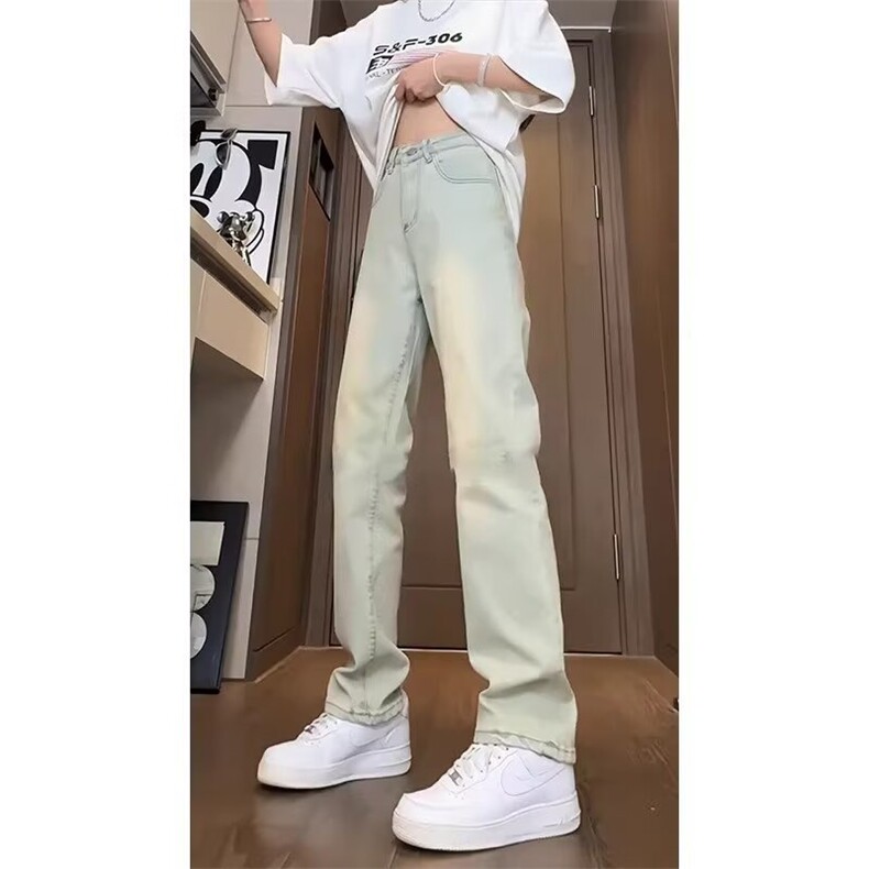 1506-1/KP0011/P34港风潮男夏季新款个性字母牛仔裤嘻哈ins潮高街,男装牛仔裤,星座1506-1