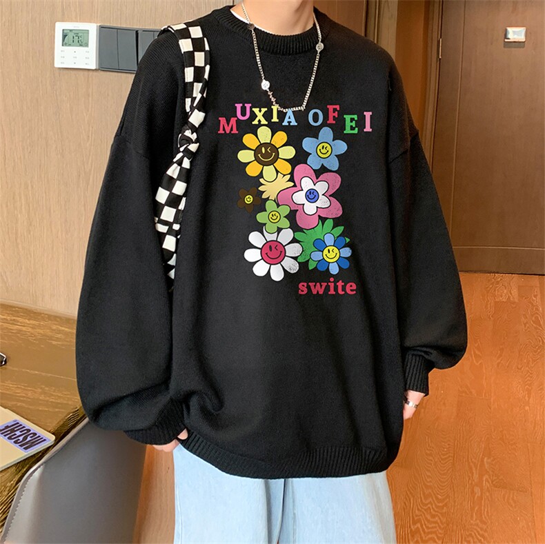 抖音供货、现货秋季冬圆领毛衣宽松打底衫D223A-MY2320-特P40,男装针织衫/毛衣,电商019-1