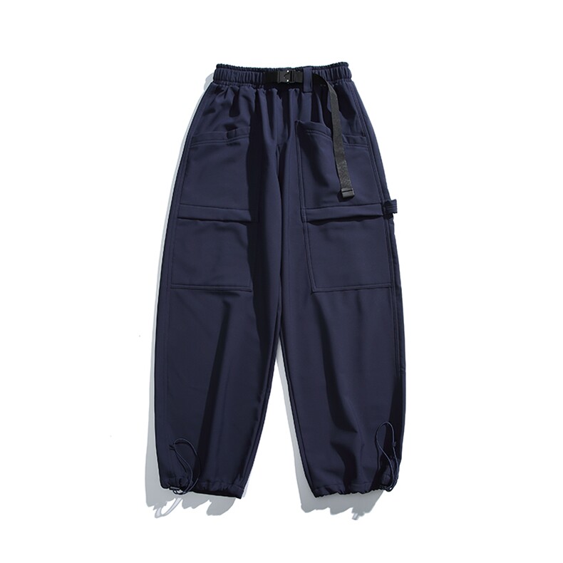 2025冬季新款男装日系宽松加绒加厚运动休闲棉裤束脚卫裤P952-F86,男装休闲裤,电商A101（原外27）