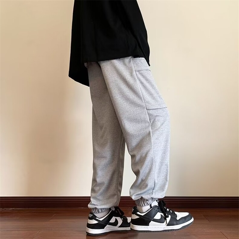 218-1-P50-X03新款时尚休闲宽松百搭潮男工装卫裤,男装休闲裤,四季星座218-1