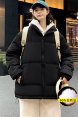 2023冬上新学生加绒加厚上衣中性风休闲羽绒服外套男女8351-P160，男装羽绒服，电商A441-1