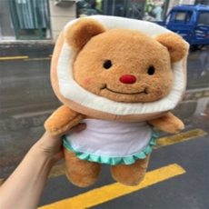 吐司黄油小熊可爱版微笑脸