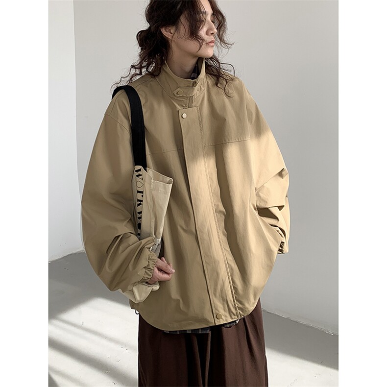 现货WT3304-P65特大码套里布时尚防风夹克冲锋衣外套,男装夹克,电商D232