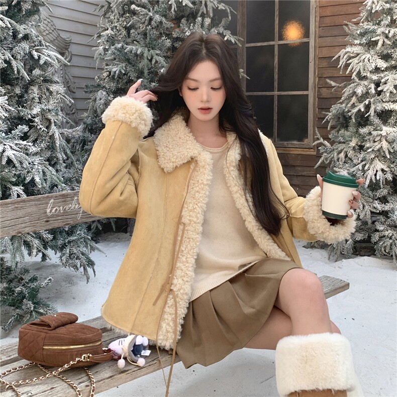 冬装新款皮毛一体2C092-8816-P195-K298,女装皮草,2C092