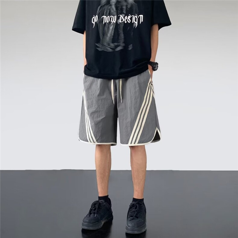 男新款青少年时尚休闲织带短裤MDK08P30,男装休闲裤,星座1116-2